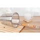 thumbnail image 4 of Stainless Steel Strainer Basket Wooden Handle Fine Mesh Spider Food Skimmer Kitchen Sieve for Pasta Dumpling Noodle (16cm), 4 of 4