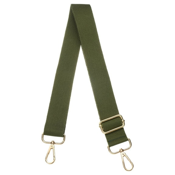 Uxcell Purse Straps Replacement Crossbody, 51 Inch Wide Shoulder Bag Strap Adjustable Canvas Straps for Handbag Wallet Clutch Crossbody Bags, Light Green