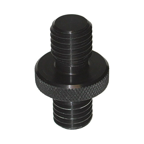 AdirPro Adaptateur Double Mâle - 1/4 Pouces Mâle à 1/4 Pouces Mâle Adaptateur de Trépied Fileté Double Tête Goujon Convertisseur de Filetage Standard - Connectez la Caméra au Trépied, Support de Micro (1 Pce)