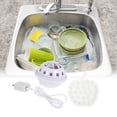 thumbnail image 3 of BESTYASH Automatic Wave Dishwasher for Home Use White ABS Mini Dishwasher with High Cleaning Efficiency, 3 of 8