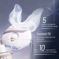 White Glo Accelerator Teeth Whitening Kit with LED Light for Sensitive