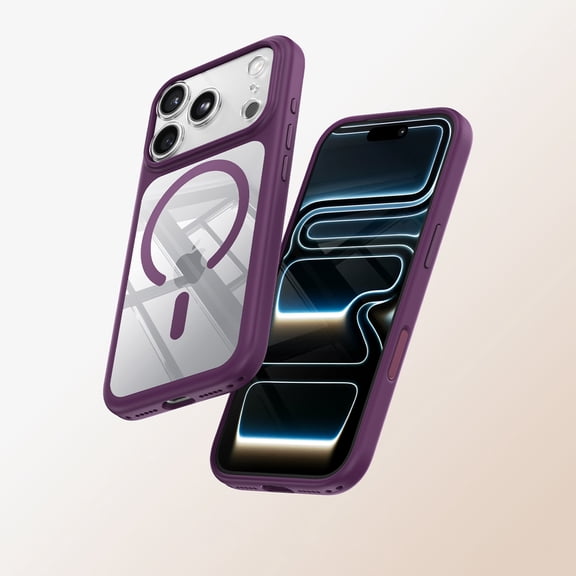 Becova Magnetic Case for iPhone 18 Pro Max, Support Wireless Charging Non-Slip Accessible Controls Phone Case Shockproof Protective Back Cover for Women Men