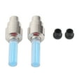 thumbnail image 1 of Luz LED luminosa para tapa de válvula de neumático de bicicleta de montaña, lámpara para boquilla de neumático, lámpara para núcleo de válvula de rueda de bicicleta, color azul, 1 of 13