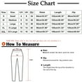 thumbnail image 3 of JGTDBPO Sweatpants For Women High Waist Baggy Lounge Ankle Banded Printing Pants Elastic Tie Waist Drawstring With Pockets Long Straight Pants Athletic Fit Jogger Workout Cinch Bottom Trousers, 3 of 5