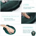 thumbnail image 4 of Ergonomic with Wrist Support, Cute s with Non-Slip Base Gel Wrist Rest, Easy-Typing and Pain Relief for Gaming Computer Laptop Office (Cute Music Elephant), 4 of 7