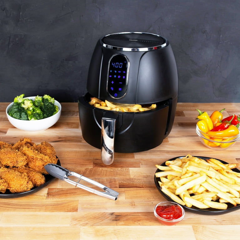 Kalorik® 3.2 Quart Touch Screen Air Fryer Black with 8 Presets, FT 47859 BK  