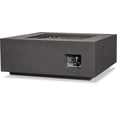 thumbnail image 5 of Real Flame Aegean 36" Square Steel Propane or Natural Gas Fire Pit Table in Weathered Slate, 5 of 9