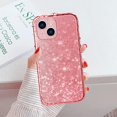 thumbnail image 5 of for iPhone 14 Bling Glitter Case for Women Cute Diamond Rhinestone with Shiny Sparkly Acrylic Sticker Back Plating Metal Bumper Frame Edge Protective Cover Girly Fashion Luxury Rose Gold, 5 of 14