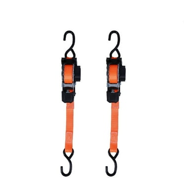Automatic Retractable Ratchet Tie Down Strap With S hook Quick Release 25mm*3.6m