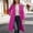 Hot Pink, variant on 2026 New Pea Coats For Women Winter Classic Lapel Open Front Long Overcoat Comfy Wool Blend Long Sleeve Oversized Trench Coat(Blue,XL)