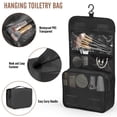 thumbnail image 4 of Veken 10 Set Packing Cubes for Travel Essential, Suitcase Organizer Bags in 4 Sizes, Carry-On Luggage Accessories Large Laundry Hanging Toiletry Bag for Airplane, Road Trip Camping, Black, 4 of 12