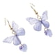 thumbnail image 2 of 1 par de pendientes colgantes de mariposa, pendientes decorativos de mariposa, pendientes colgantes para mujer, 2 of 6