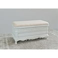 thumbnail image 2 of Astoria Grand Betty Antique White Wood Indoor Bench, 2 of 2