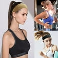 thumbnail image 7 of Clearance! Baberdicy Wide Headbands for Women Headbands for Girls Boho Headband Knotted Solid Yoga Sports Elasticity Fashion Headband Beige, 7 of 7