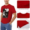 thumbnail image 7 of Graphic Tees Men Funny Tshirts Shirts for Men Black T-shirt Men's Cotton T-shirts, 7 of 7