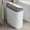 Gray-L, variant on Hovmgk Corner Push-Type Trash Can, Household Kitchen & Bathroom Waste Bin with Lid, Durable Plastic Garbage Container for Odor-Sealed Waste Disposal, Space-Saving Narrow Design for Home Organization