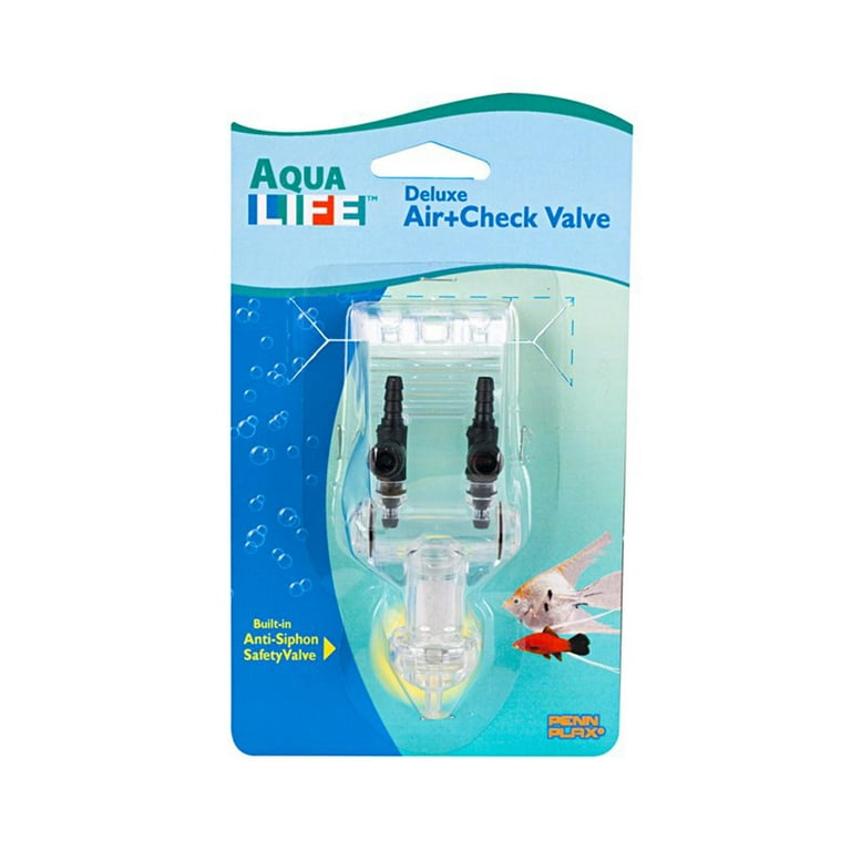 Penn-Plax Aqua-Life 3-Way Air Control Splitter and Safety Check