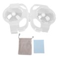 thumbnail image 2 of Lens Guard Protective Cover, Ventilation Provide All Around Protection Anti Fog Snap On Lens Guard Transparent  for X3 Action Camera, 2 of 7