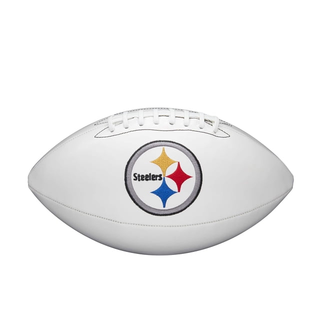 Balón de fútbol americano WILSON NFL Live Team Autograph Pittsburgh Steelers
