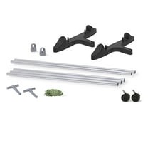 EarthBox Aluminum 5-foot Staking System for the EarthBox Original Gardening System - Black