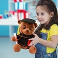 thumbnail image 4 of Graduation Bear - 7" Graduation Plush Bear, Stuffed Animal Bear with Glasses, Grad Cap, Diploma and Props - Graduation Gift, Brown, 4 of 6