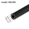 thumbnail image 2 of Fuel Line Hose 5mm ID 10mm OD 16ft Oil Line Fuel Pipe Rubber Water Hose Black, 6 Clamps, 2 of 3