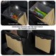 thumbnail image 5 of Bolsa de basura para coche, bolsas de basura multiusos para colgar en el coche con LED inteligente, bote de basura impermeable para el asiento trasero del coche con 30 bolsas de basura desechables, B, 5 of 5