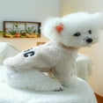 thumbnail image 4 of DEELLEEO 1pc Pet Clothes Comfortable Soft Small Dog ABC Zipper Jacket, 4 of 7