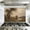 Color 2, variant on Kitchen Backsplash Peel and Stick Wall Murals Misty Forest Landscape Tall Trees Soft Neutral Tones Vintage Removable Mural 35.4"W x 23.6"H, Oil Proof Vinyl Wallpaper for Fireplace & Behind Stove