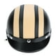 thumbnail image 5 of Moto Scooter cara abierta medio casco de cuero con visera UV, 5 of 8