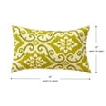 thumbnail image 3 of Greendale Home Fashions 19'' x 12'' Reversible Outdoor Throw Pillow, Set of 2, Shoreham Ikat, 3 of 8