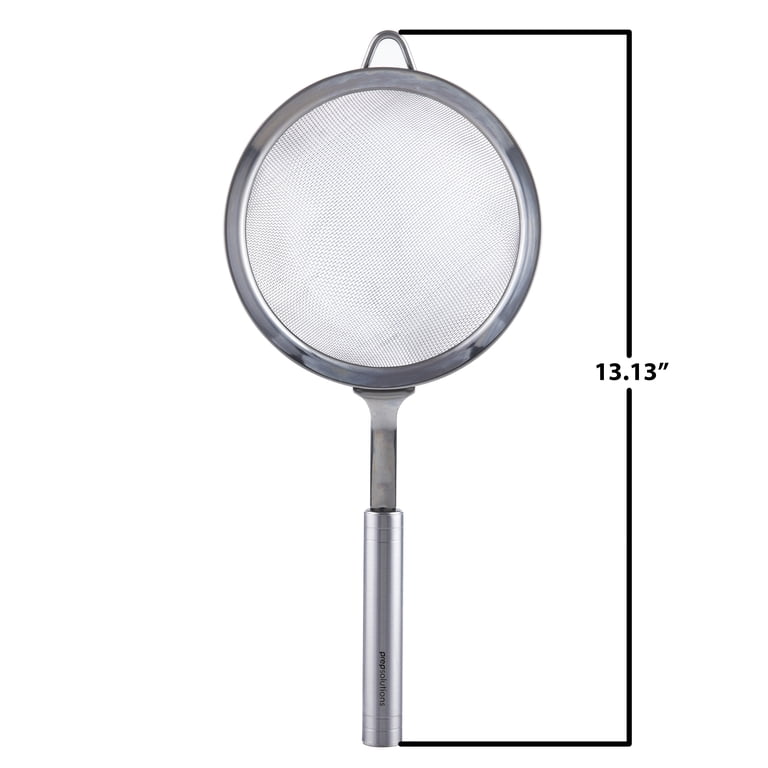 Prep Solutions 6-Inch Stainless Steel Mesh Strainer Wide Brim photo 2