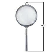 Prep Solutions 6 Inch Stainless Steel Mesh Strainer with Wide Brim