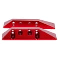 thumbnail image 4 of Fiocias 1 Pair RC Car Parts Aluminum Alloy Simulation Side Pedals Rock Sliders Foot Pedals Upgrade Suitable for RC Climbing Car Model Vehicle Replacement Collection Display Red, 4 of 8