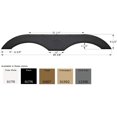 thumbnail image 4 of Icon Fender Skirt 12390 Tandem Axle; Fits Various Brands Including Crossroads/Dutchmen/Forest River/Keystone/Palomino/KZ/Heartland; 69-3/8 Inch Length x 9-1/2 Inch Height; Olive Grey; ABS Plastic, 4 of 4