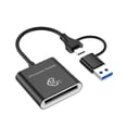 thumbnail image 3 of Lector de tarjetas Cfe tipo B compatible con USB 3.2 Gen. Lector de tarjetas de memoria para cámara multifuncional para portátil con interfaz USB C y, 3 of 9