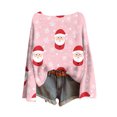 thumbnail image 2 of Chemise à Manches Longues pour Enfants Imprimé Décontracté Ample avec Col Rond, Chemises Amusantes, 2 of 8
