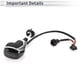 thumbnail image 4 of Perilla de cambio de marchas automática Unique Bargains para VW Golf MK7 MK7.5 2013-2019, plástico de cuero sintético negro, 4 of 7