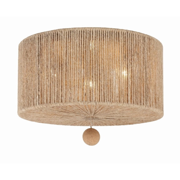Crystorama Lighting - Three Light Ceiling Mount - Ceiling Mount - Jessa - 3