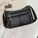 thumbnail image 1 of Bolso de hombro para mujer, bolso cruzado de piel sintética suave con múltiples bolsillos, bolso de hombro sencillo para viaje, fiesta y trabajo Negro, 1 of 8