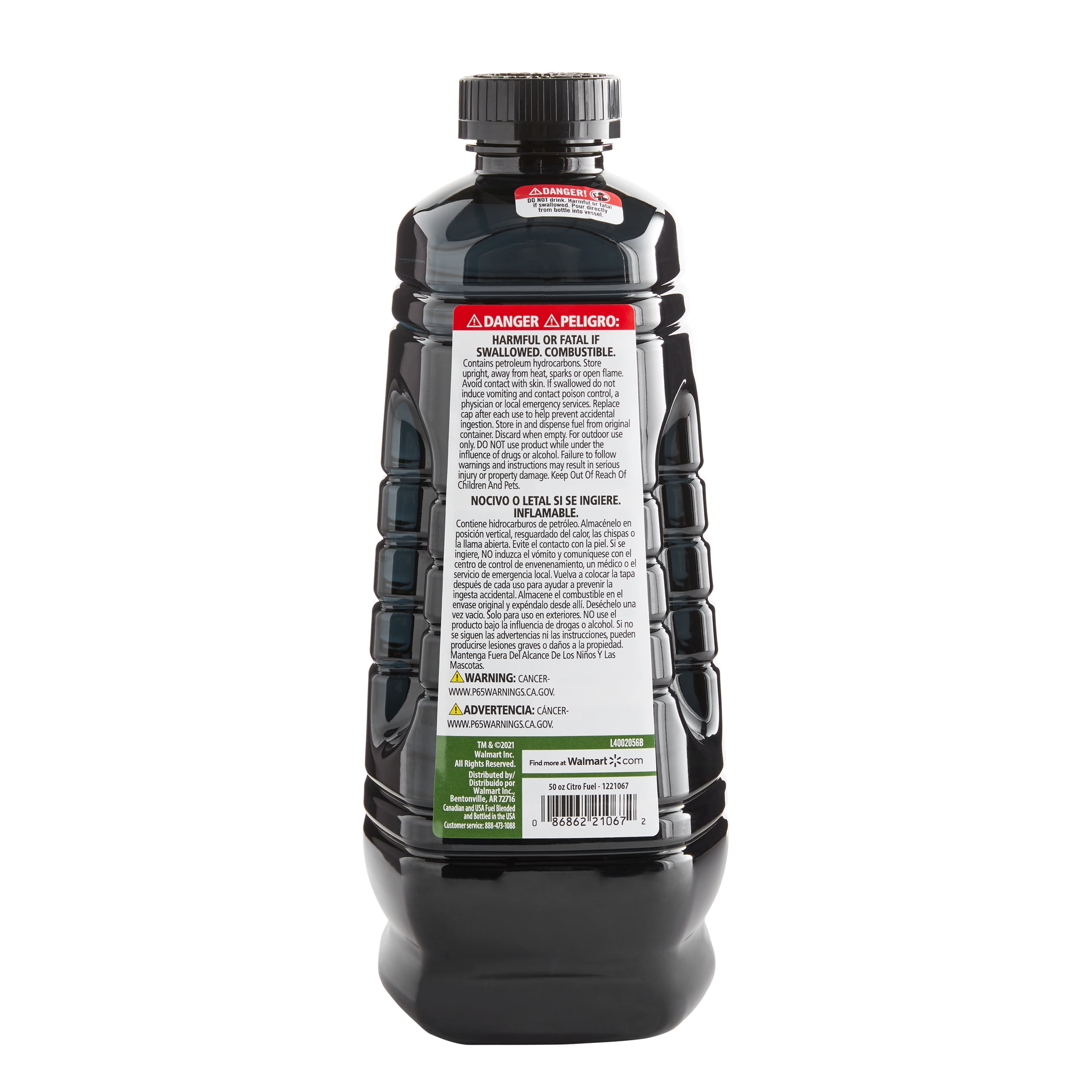 Mainstays Citronella-Scented Torch Fuel, 50 oz Easy Pour Bottle, for Patio, Garden, and Backyard Torches & Tabletop Use