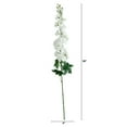 thumbnail image 2 of 39in. Artificial Delphinium Flower Stems, Set of 3, 2 of 8