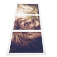 thumbnail image 3 of Pintura Sin Marco, Con Lienzo Impreso Elástico 3 Piezas De Inyección De Tinta Para Computadora Decoración Del Hogar Pintura Decorativa, Hogar Para Sala De Estar Fyydes Lion Painting Wall Art, 3 of 8