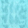 thumbnail image 1 of Ahgly Company Indoor Square Abstract Light Blue Contemporary Area Rugs, 8' Square, 1 of 4