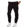 thumbnail image 1 of Hombre Pantalón Jogger Bolsas Cargo Casual Cómodo Gabardina, 1 of 7