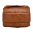 thumbnail image 2 of Masteelf Multi Compartment Backpack Suitcase Bag Short Journey Bag 19*17*10cm Brown, 2 of 8