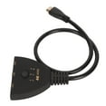 thumbnail image 1 of Répartiteur Interface Multimédia HD 3 en 1, 30mA 4K 60Hz Interrupteur Interface Multimédia HD Bidirectionnel pour Moniteur pour Projecteur, 1 of 7