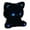 Black Blue-Free Size/F, variant on Realistic Sleeping Cat Stuffed Animal Plush Toy Soft Cuddle Comfort Companion Home Bedroom Decor