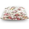 thumbnail image 4 of GZHJMY Colorful Flowers Pillow Cover 16 x 16 Inch, Soft Decorative Cushion Case Square Throw Pillow Cover for Sofa Living Room Couch Home Decor, 4 of 7