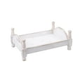 thumbnail image 2 of Accesorios para fotografías de recién nacidos Accesorios de fondo multifunción resistentes en miniatura Cama de madera clásica para tomar fotografías Blanco Baoblaze Accesorio de fotografía para recién nacidos, 2 of 8